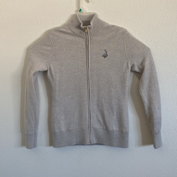 Fairway & Greene Ladies Full Zip , Fully Lined Merino Wool Sweater Size L - Picture 1 of 9
